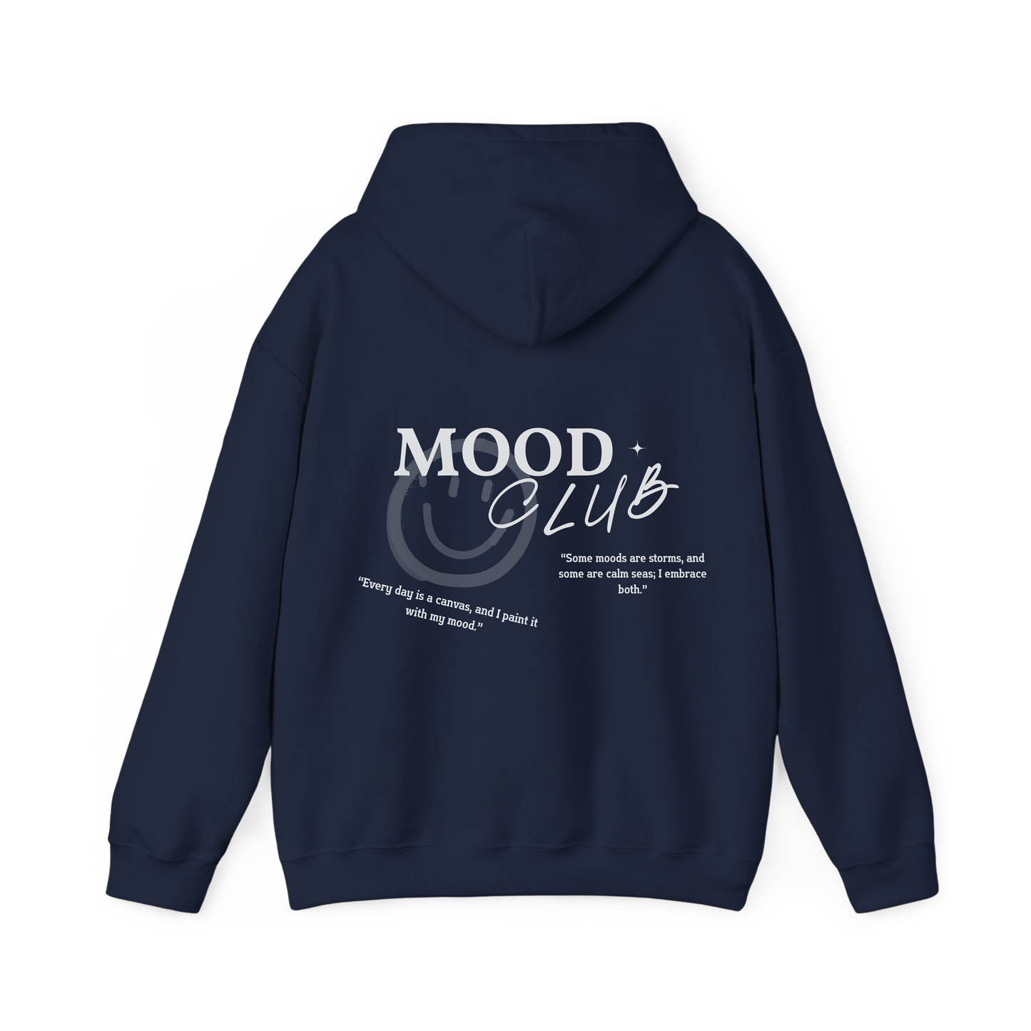 Mood Club Hoodie Navy blue