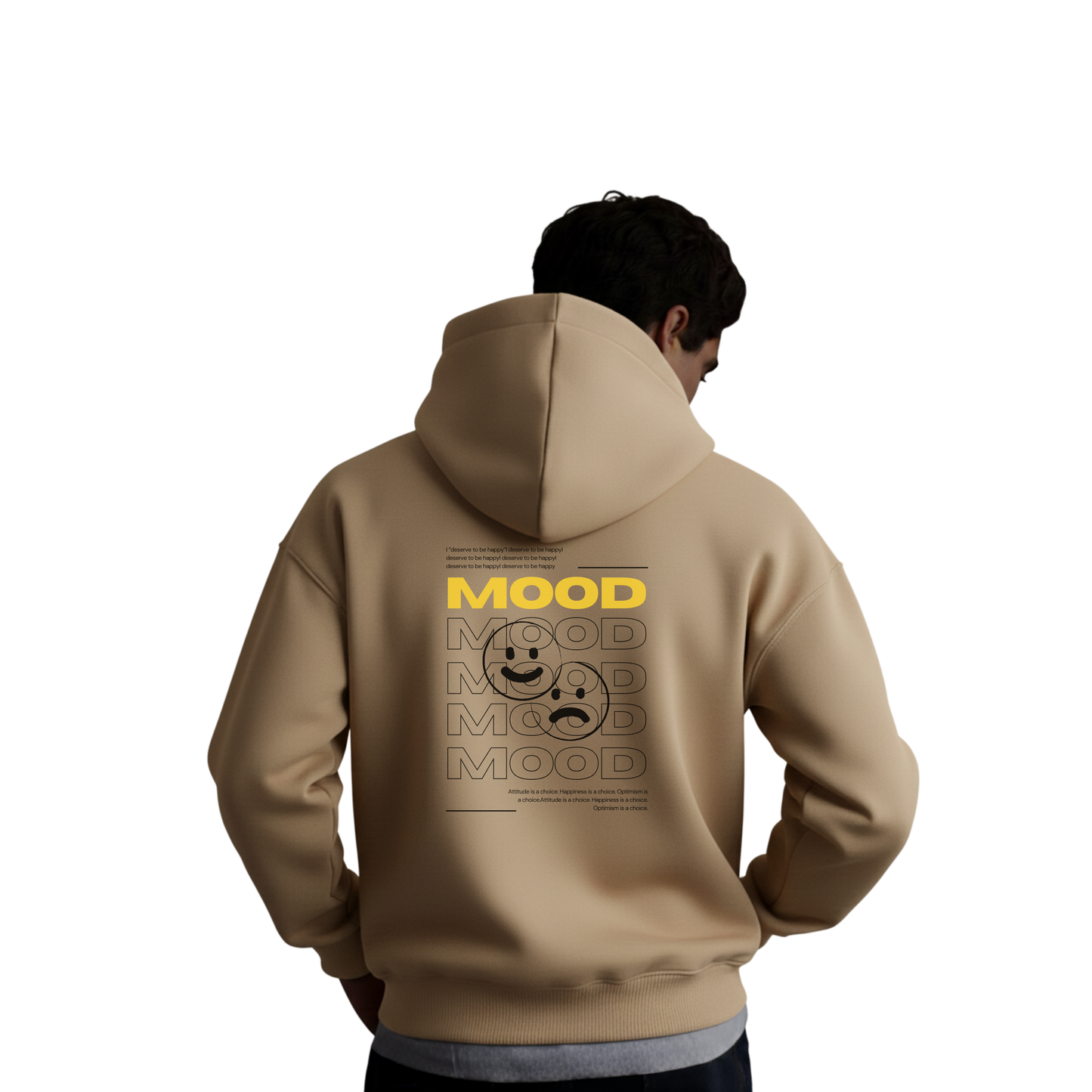 Mood hoodie Sand