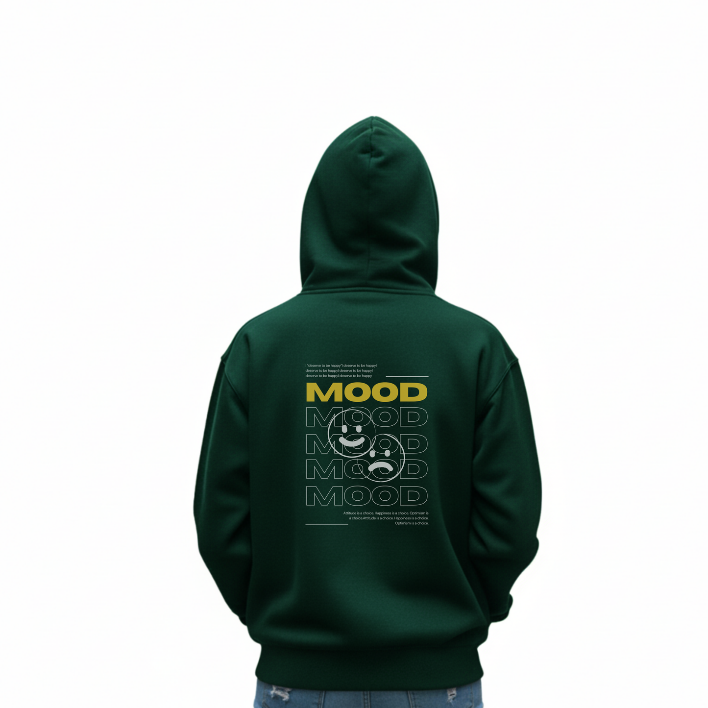 Mood Hoodie Forest Green