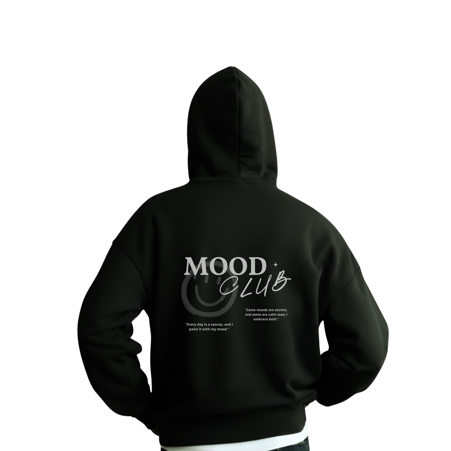 Mood Club Hoodie Black