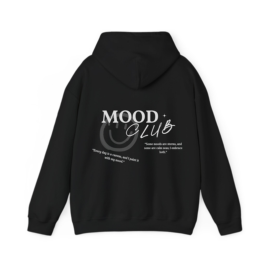 Mood Club Hoodie Black