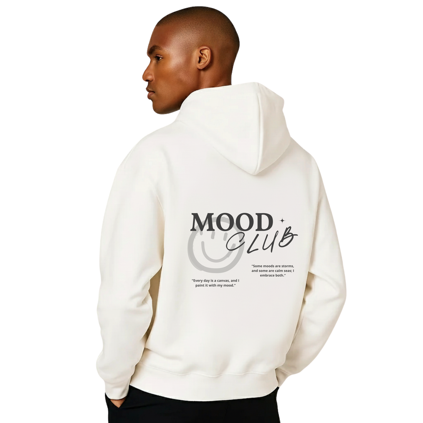 Mood Club Hoodie White